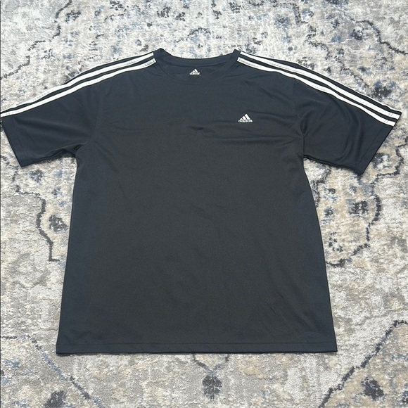 adidas Other - Adidas Active 360 T-Shirt Men’s XL Black 3-Stripes Athletic Training Tee